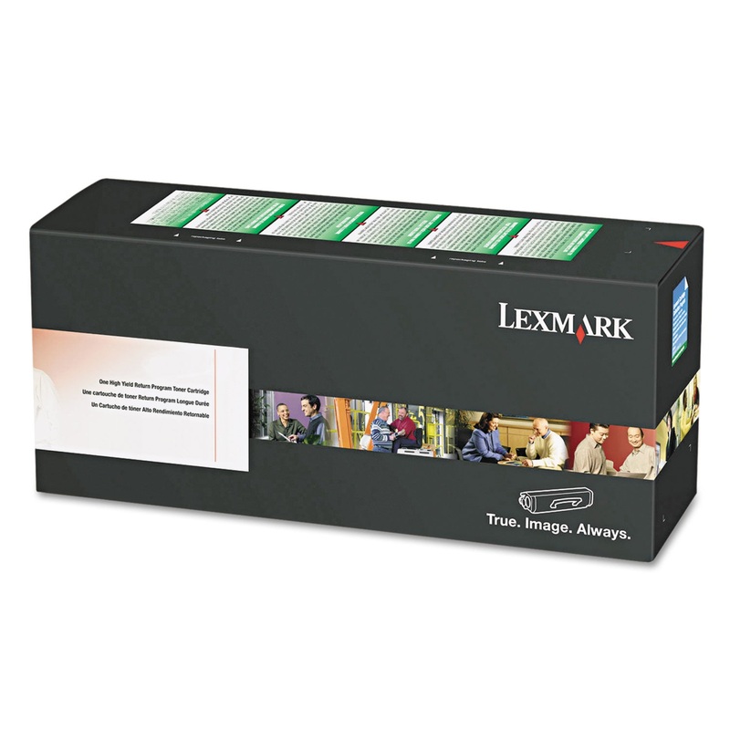 C734A4CG (C734/C736/X734/X736/X738) RETURN PROGAM TONER, 5000 PAGE-YIELD, CYAN