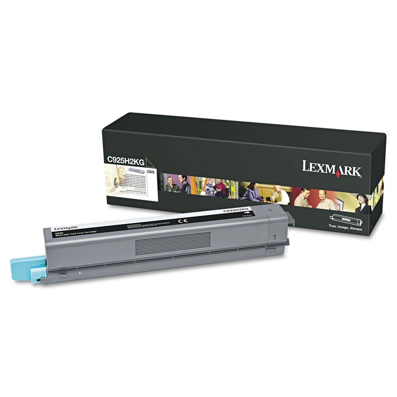 C925H2KG HIGH-YIELD TONER, 7500 PAGE-YIELD, BLACK