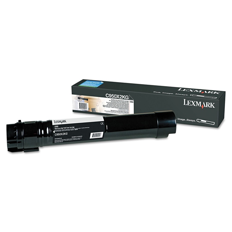 C950X2KG EXTRA HIGH-YIELD TONER, 32000 PAGE-YIELD, BLACK