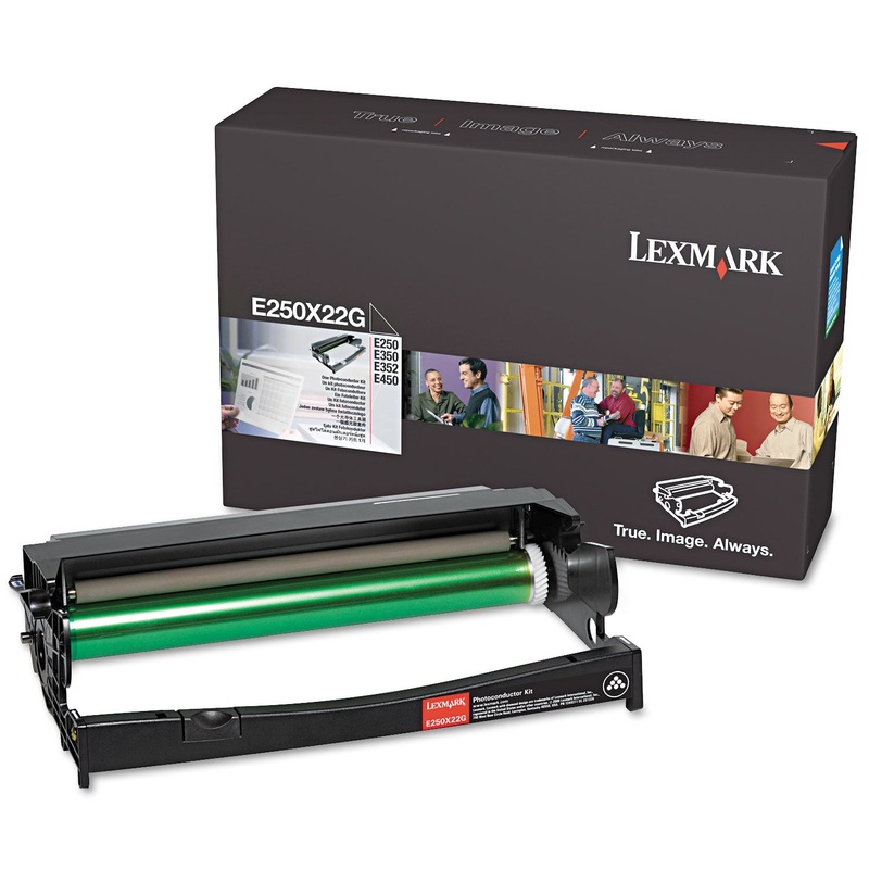 E250X22G PHOTOCONDUCTOR KIT, 30000 PAGE-YIELD, BLACK
