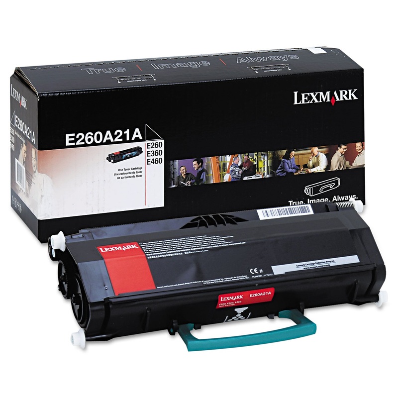 E260a21a Toner, 3500 Page-Yield, Black