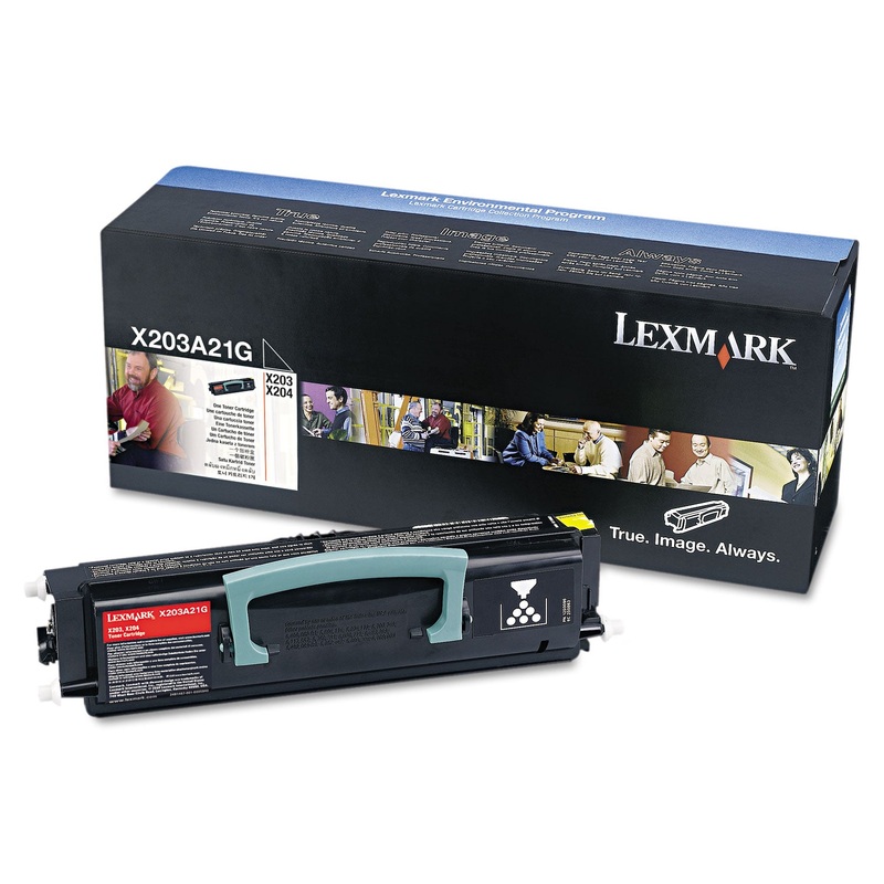 X203A11G RETURN PROGRAM TONER, 2500 PAGE-YIELD, BLACK