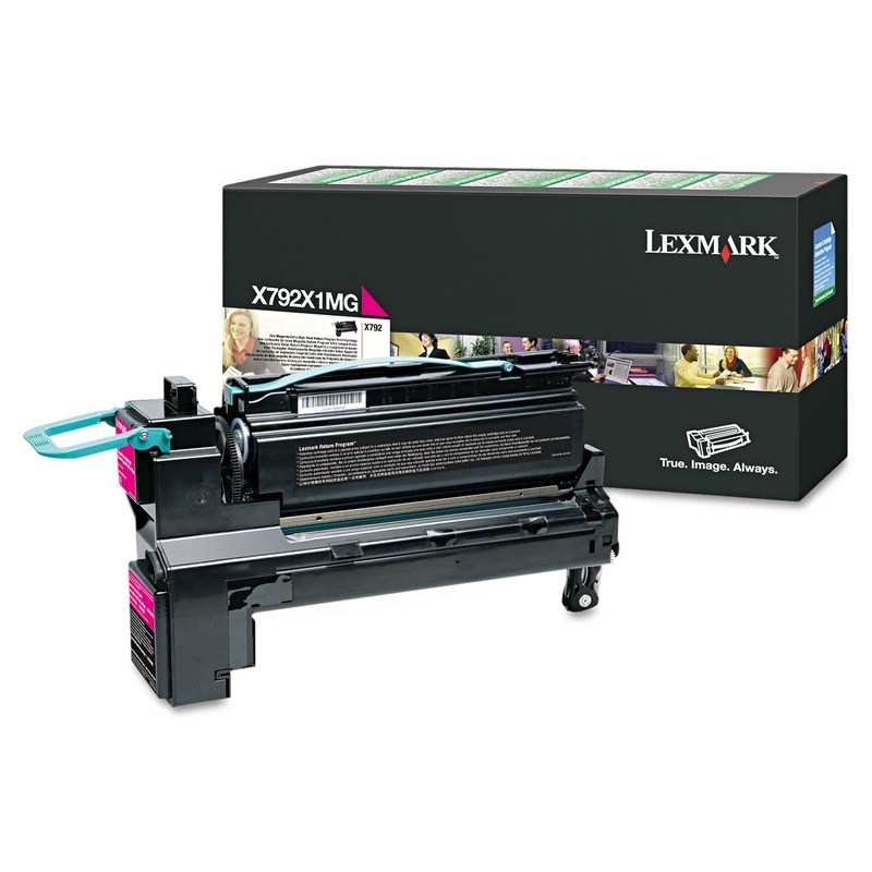 X792X1MG RETURN PROGRAM EXTRA HIGH-YIELD TONER, 20000 PAGE-YIELD, MAGENTA