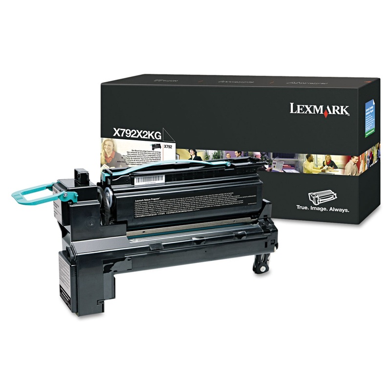 X792X2KG EXTRA HIGH-YIELD TONER, 20000 PAGE-YIELD, BLACK