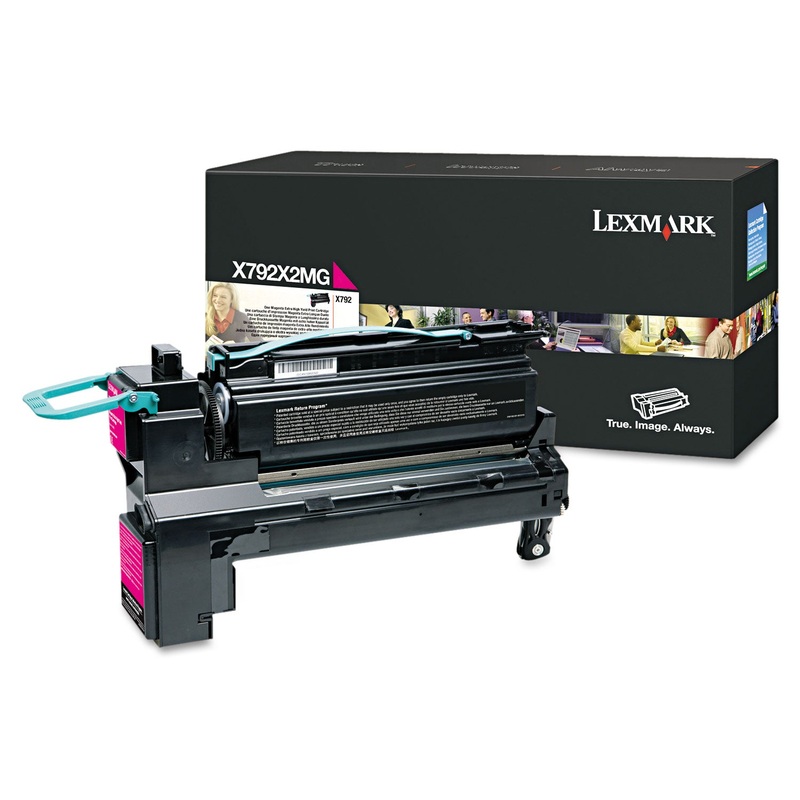 X792X2MG EXTRA HIGH-YIELD TONER, 20000 PAGE-YIELD, MAGENTA