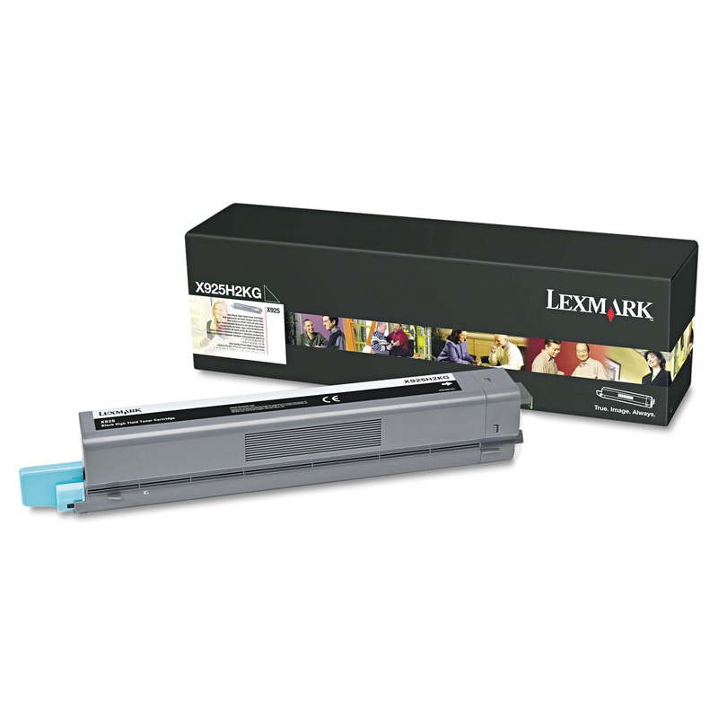 X925H2KG HIGH-YIELD TONER, 7500 PAGE-YIELD, BLACK