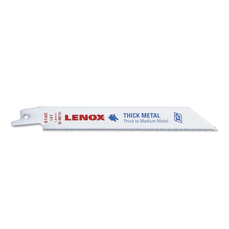B614r Bi-Metal Recip Blade, 6 X 3/4 X .035