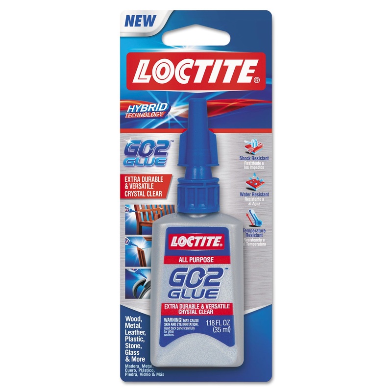 GO 2 GLUE, 1.18 OZ, DRIES CLEAR