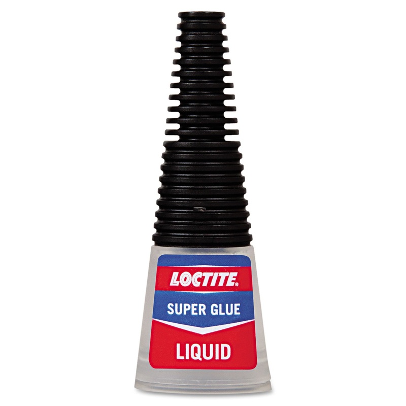 LONGNECK BOTTLE SUPER GLUE, 0.18 OZ, DRIES CLEAR