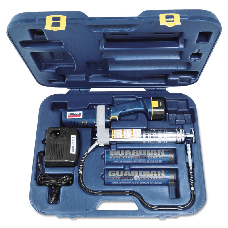 Powerluber Grease Gun, With Case And Battery
