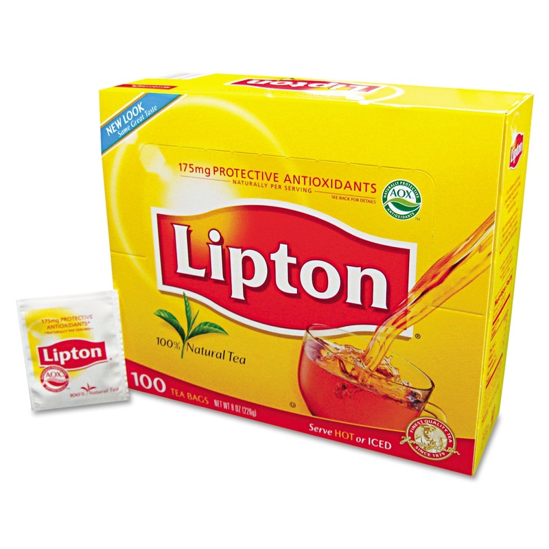 Tea Bags, Regular, 100/box