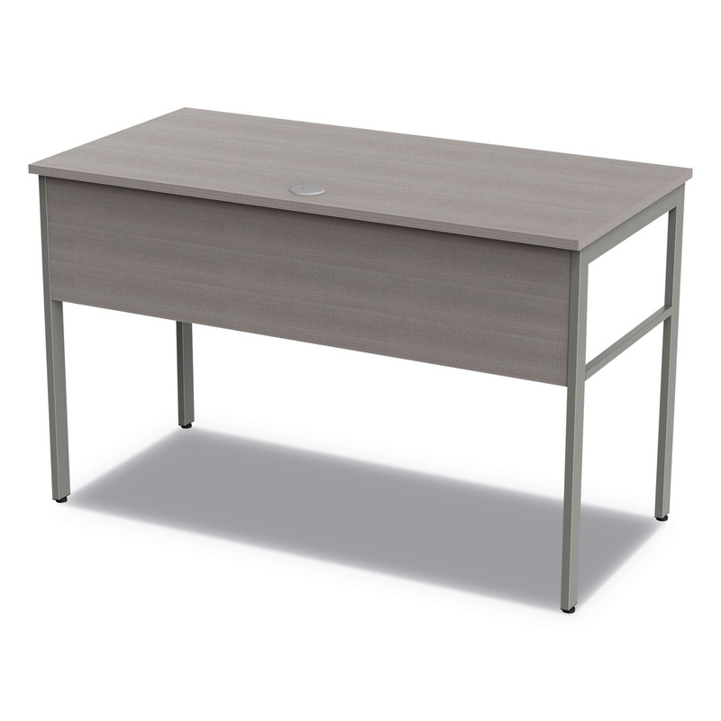 URBAN DESK WORKSTATION, 47.25W X 23.75D X 29.5H, ASH