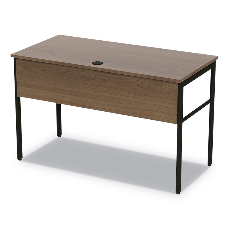 URBAN DESK WORKSTATION, 47.25W X 23.75D X 29.5H, NATURAL WALNUT
