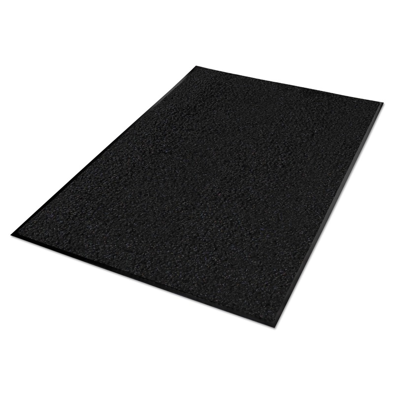 Platinum Series Walk-Off Indoor Wiper Mat, 24 X 36, Black