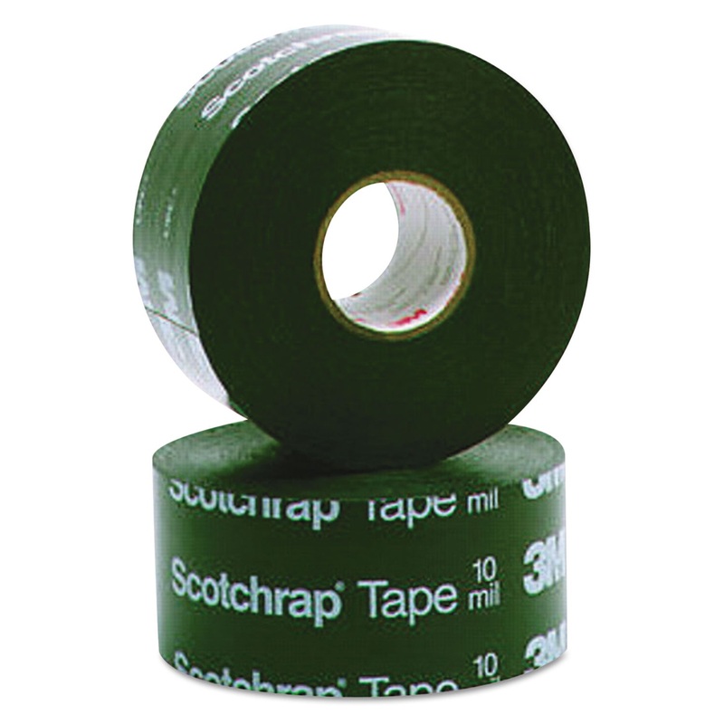 SCOTCHRAP ALL-WEATHER CORROSION PROTECTION TAPE, 4" X 100 FT, BLACK