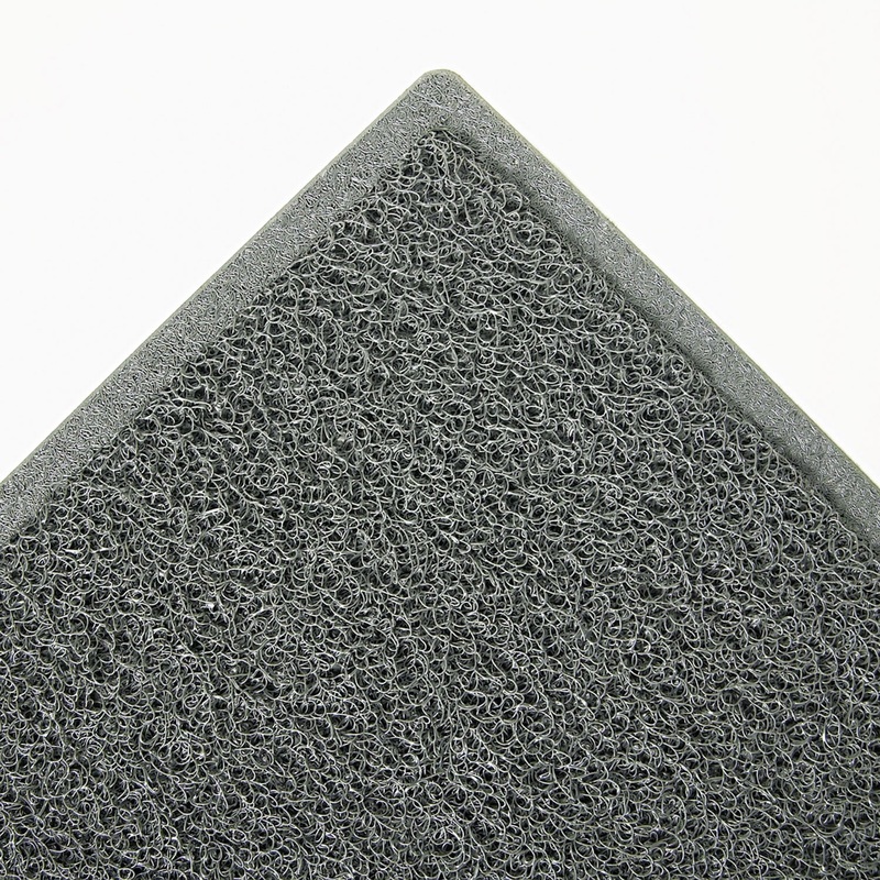 Dirt Stop Scraper Mat, Polypropylene, 48 X 72, Slate Gray