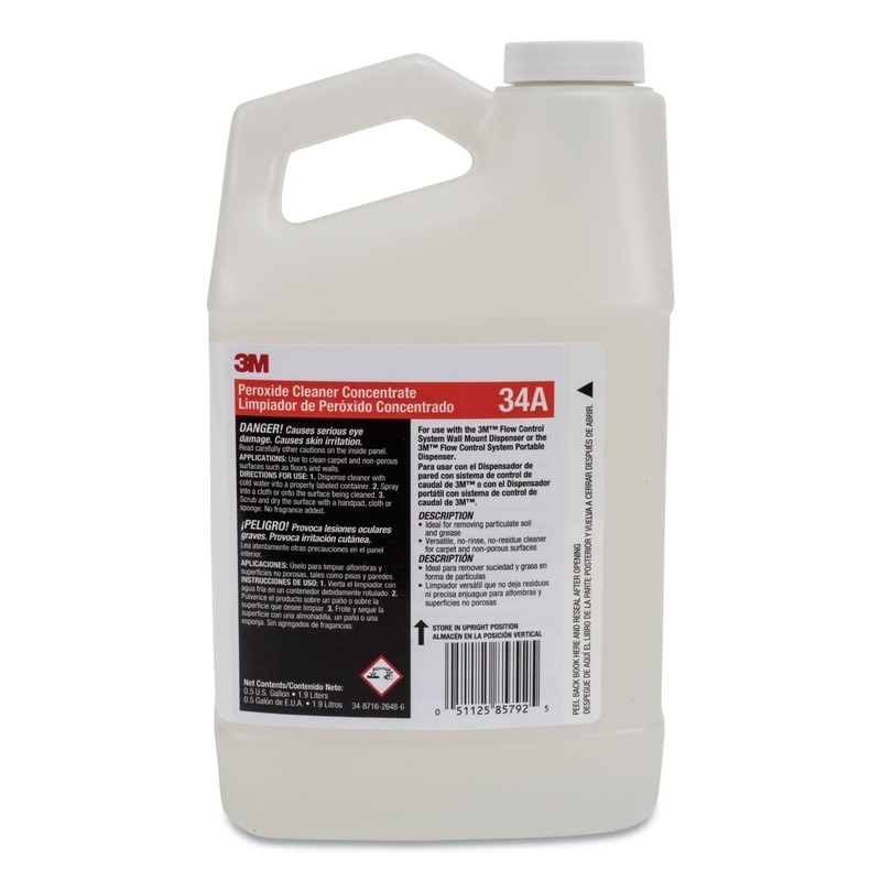PEROXIDE CLEANER CONCENTRATE, 0.5 GAL, 4/CARTON