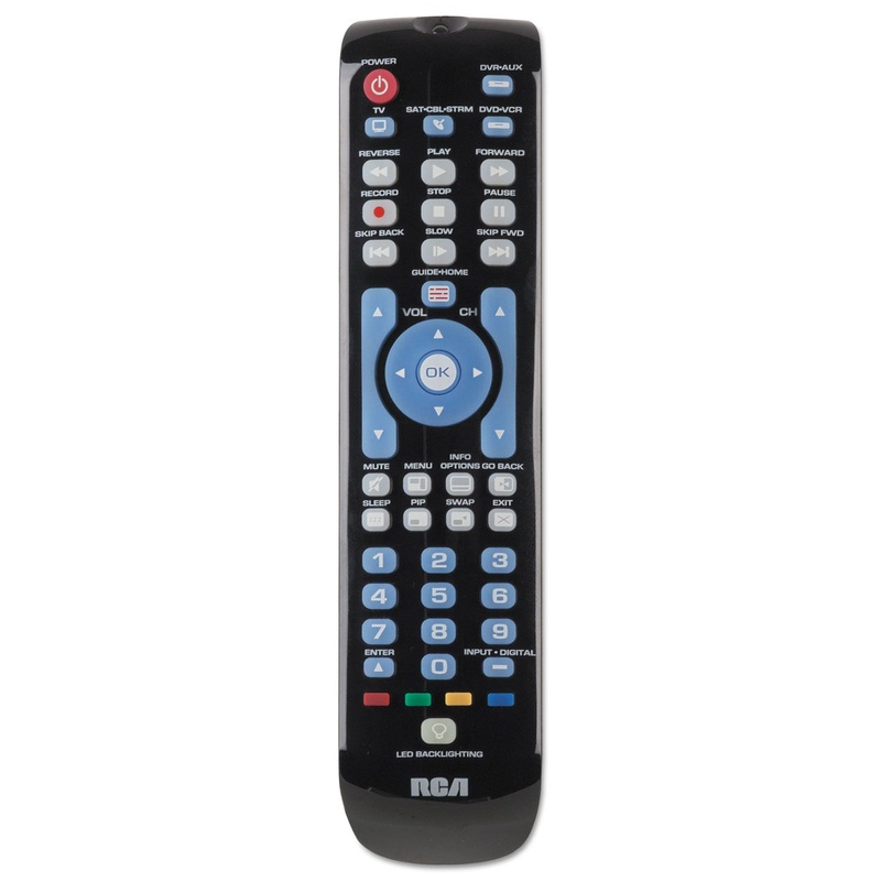 Four-Device Universal Remote, Black