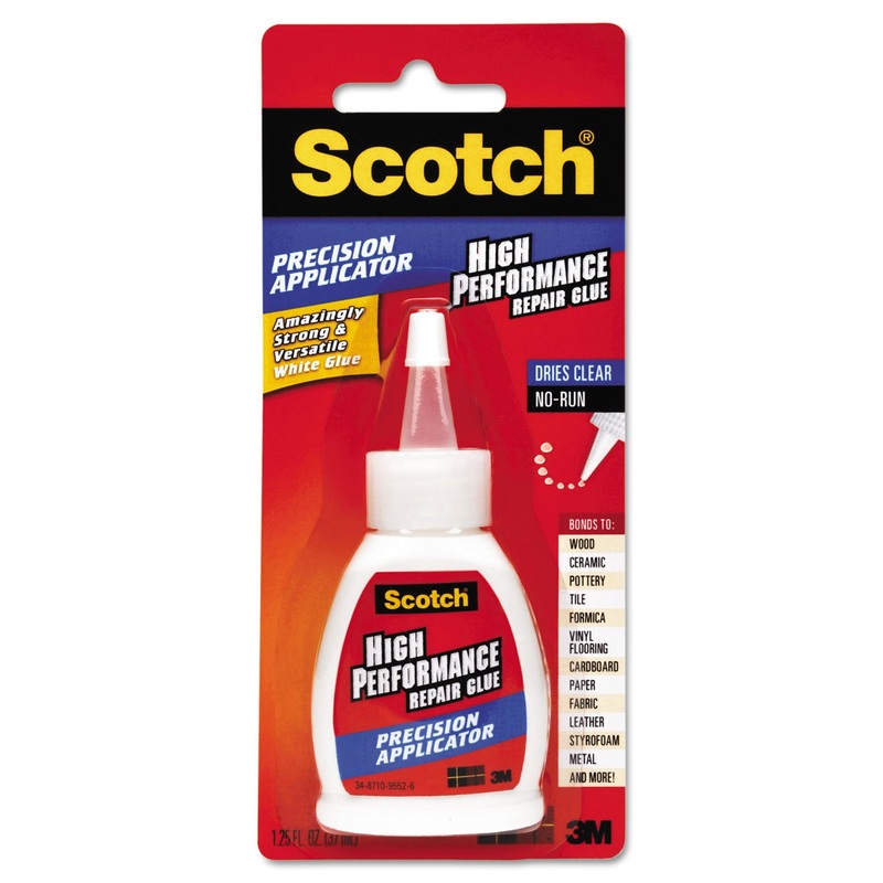 MAXIMUM STRENGTH ALL-PURPOSE HIGH-PERFORMANCE REPAIR GLUE, 1.25 OZ, DRIES CLEAR