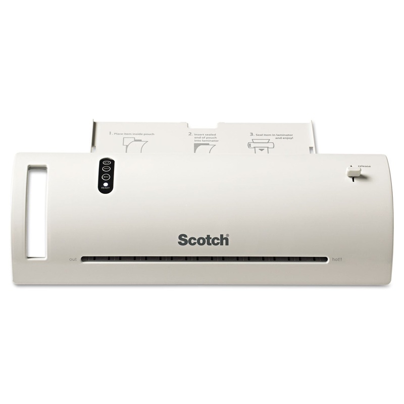 THERMAL LAMINATOR VALUE PACK, 9" MAX DOCUMENT WIDTH, 5 MIL MAX DOCUMENT THICKNESS