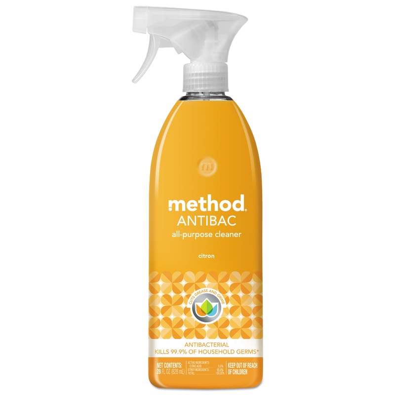 ANTIBAC ALL-PURPOSE CLEANER, CITRON SCENT, 28 OZ PLASTIC BOTTLE