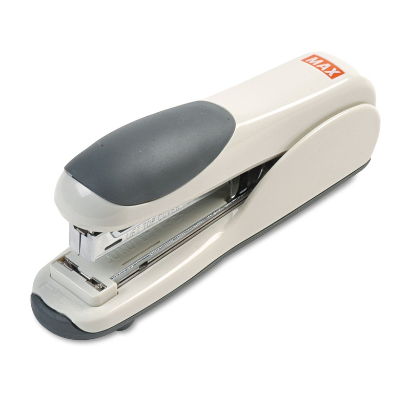 FLAT-CLINCH FULL STRIP STANDARD STAPLER, 30-SHEET CAPACITY, GRAY