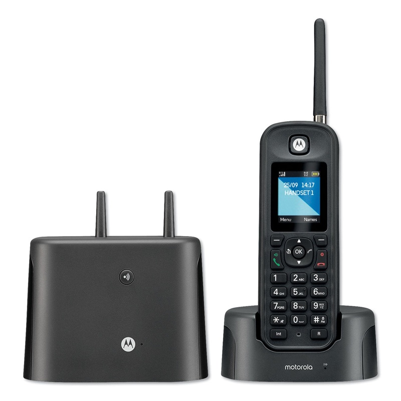 MTR0200 SERIES DIGITAL CORDLESS TELEPHONE WITH ANSWERING MACHINE, 1 HANDSET