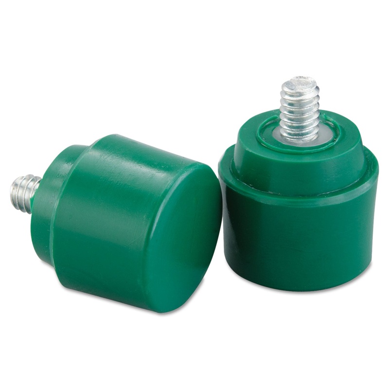 Replaceable Tip For Nupla Quick-Change Hammers, 1in, Tough, Green
