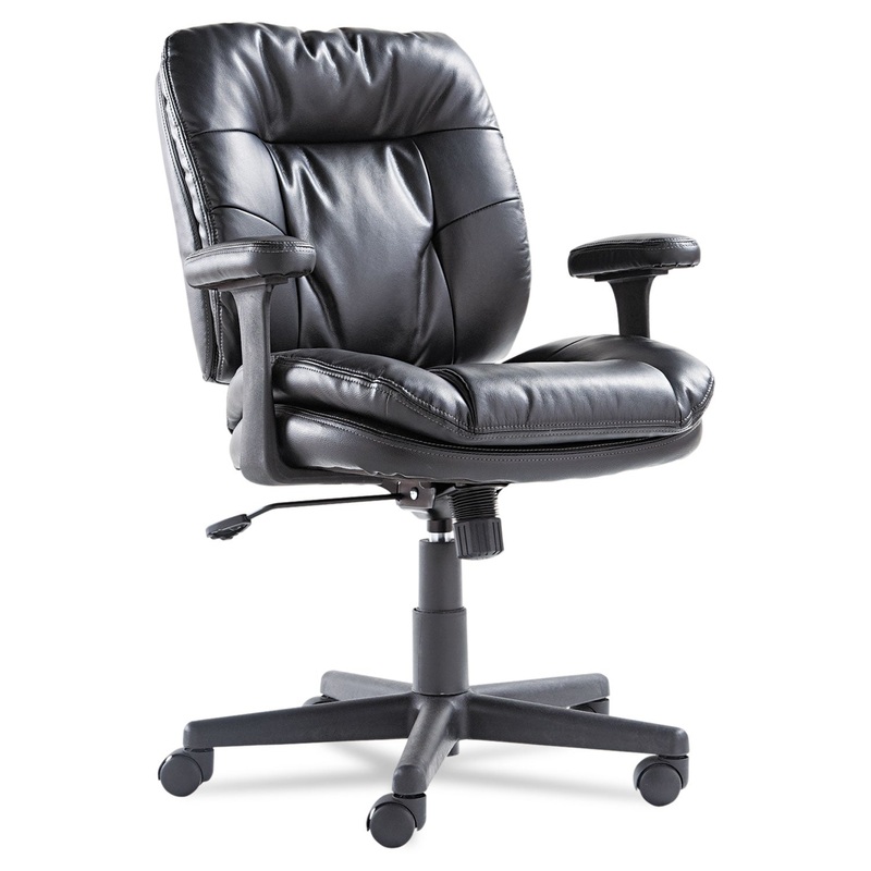 EXECUTIVE SWIVEL/TILT CHAIR, SUPPORTS UP TO 250 LBS., BLACK SEAT/BLACK BACK, BLACK BASE