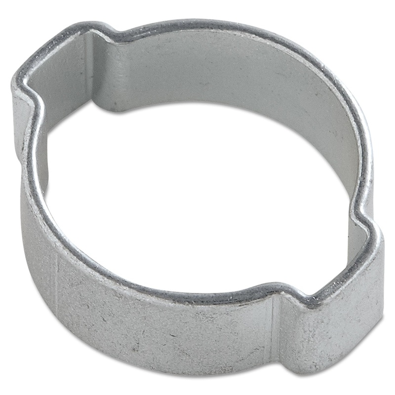 Two-Ear Crimp Clamp, 3/4" Diameter