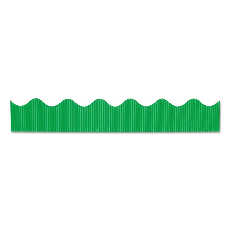 Bordette Decorative Border, 2 1/4" X 50 Ft Roll, Apple Green