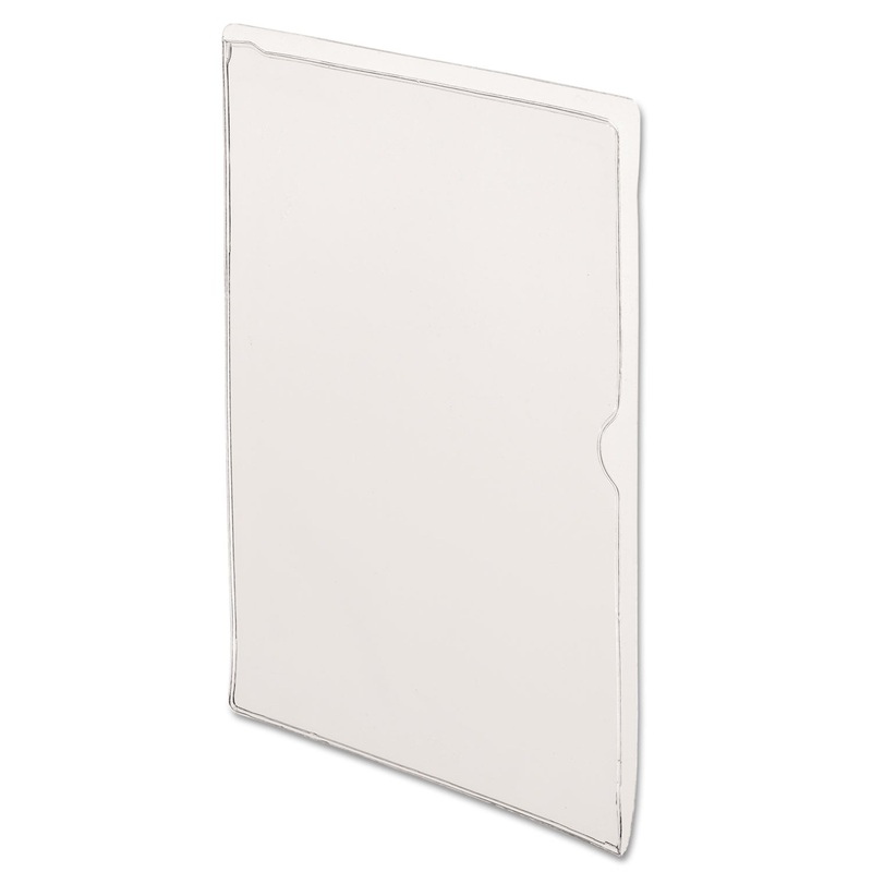 VINYL ORGANIZERS, LETTER SIZE, CLEAR, 25/BOX