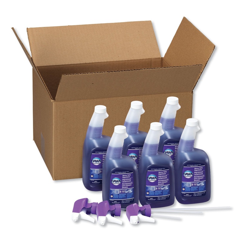 HEAVY-DUTY DEGREASER, 32 OZ BOTTLE, 6 BOTTLES/CARTON