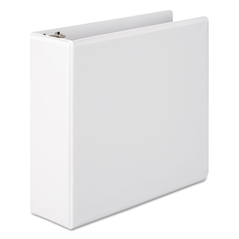 362 BASIC ROUND RING VIEW BINDER, 3 RINGS, 3" CAPACITY, 11 X 8.5, WHITE