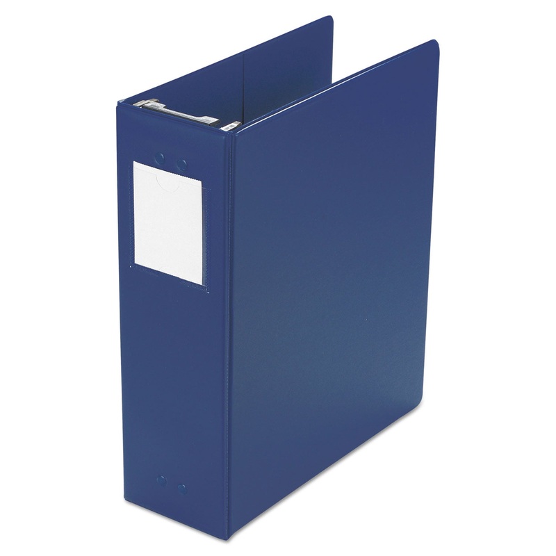 LARGE CAPACITY HANGING POST BINDER, 3 POSTS, 2" CAPACITY, 11 X 8.5, BLUE