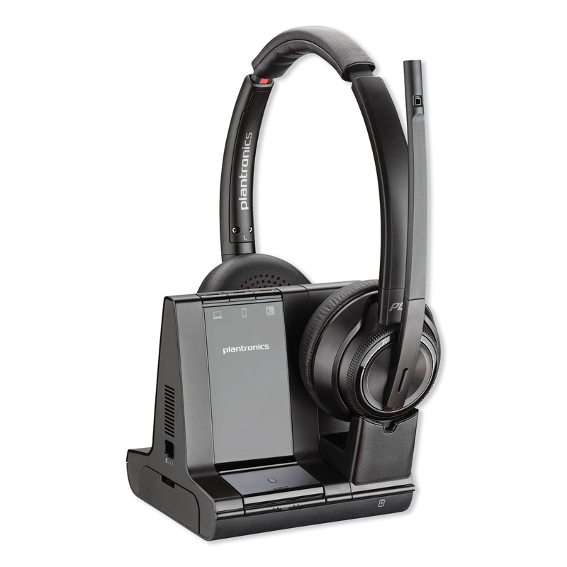 SAVI W8220 BINAURAL OVER-THE-HEAD HEADSET