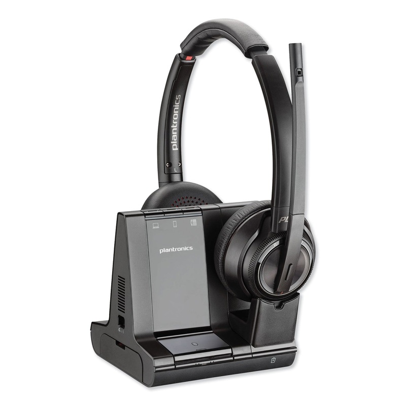 SAVI W8220M BINAURAL OVER-THE-HEAD HEADSET