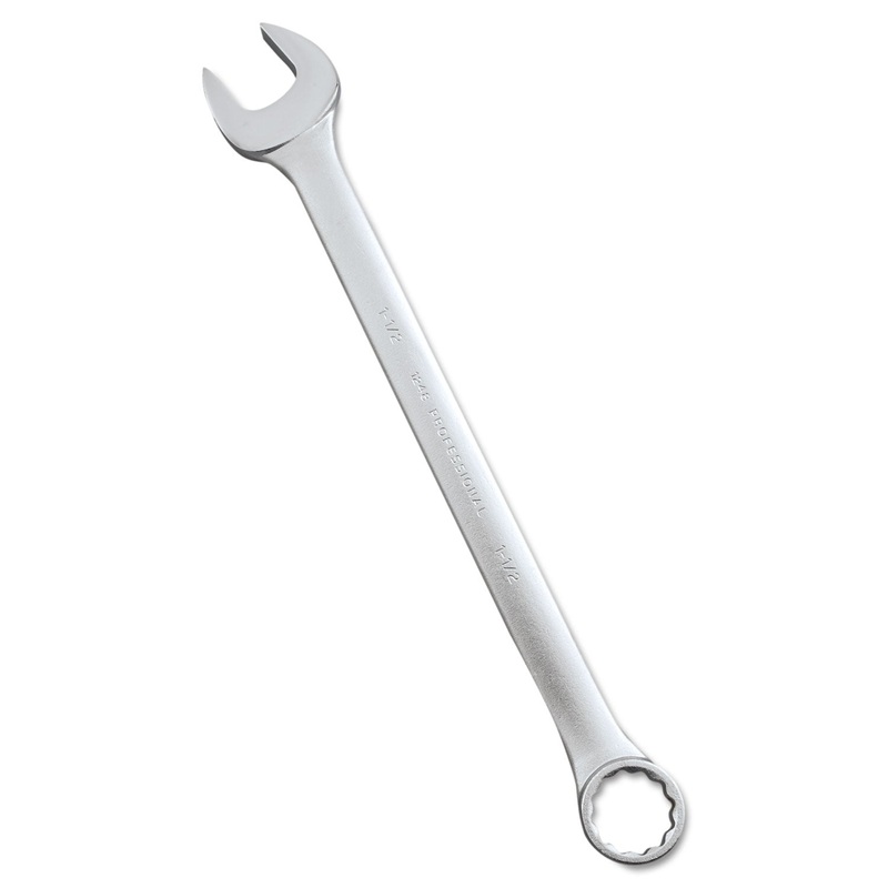 Proto Combination Wrench, 20 1/4" Long, 1 1/2" Opening, 12-Point Box