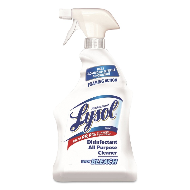 All-Purpose Cleaner With Bleach, 32 Oz Spray Bottle, 12/carton