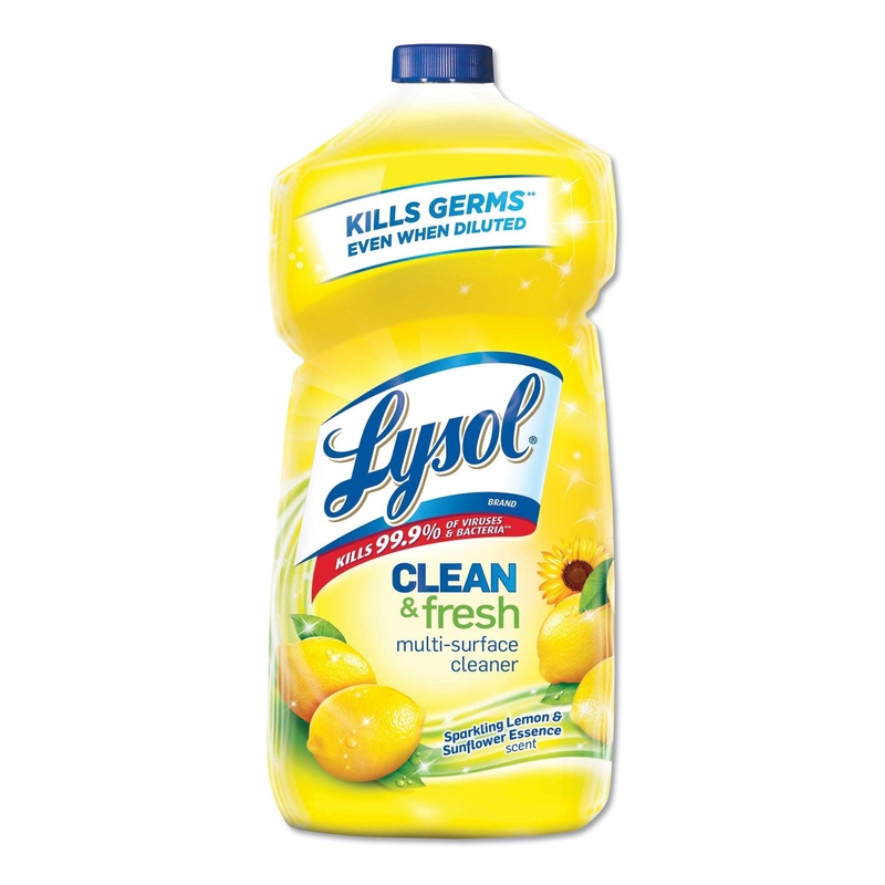 CLEAN AND FRESH MULTI-SURFACE CLEANER, SPARKLING LEMON AND SUNFLOWER ESSENCE SCENT, 40 OZ BOTTLE