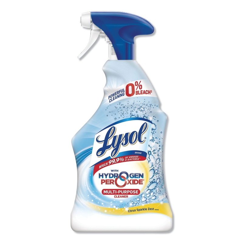 Multi-Purpose Hydrogen Peroxide Cleaner, Citrus Sparkle Zest, 22oz Spray Bottle