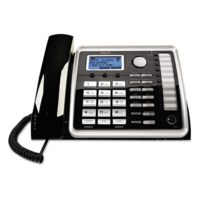 Visys 25260 Two-Line Corded Wireless Speakerphone