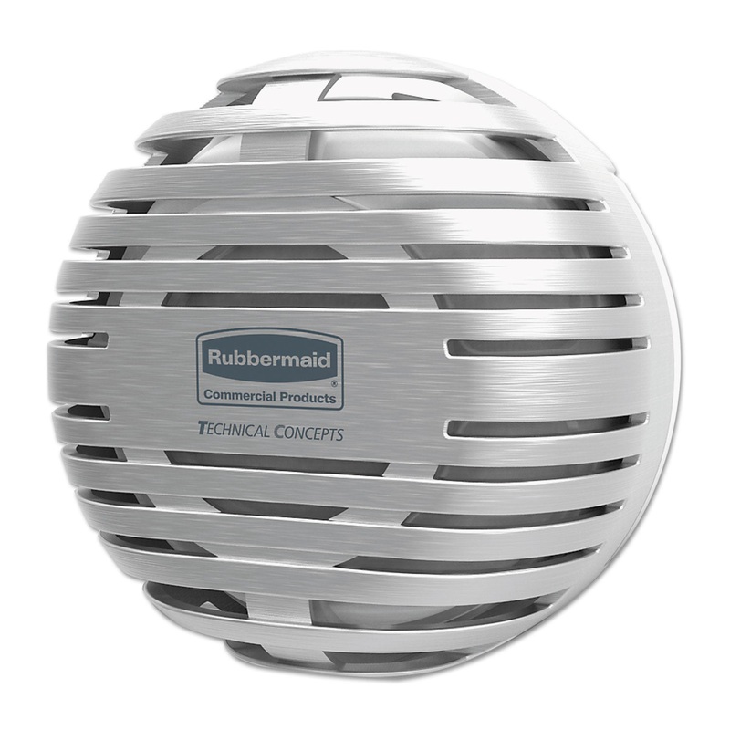 TC TCELL 2.0 AIR FRESHENER DISPENSER, 4.09" X 2.36" X 4.09", BRUSHED CHROME