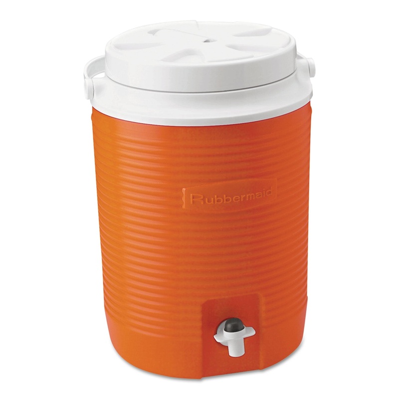 VICTORY JUG, 2 GAL, ORANGE, 4/CARTON
