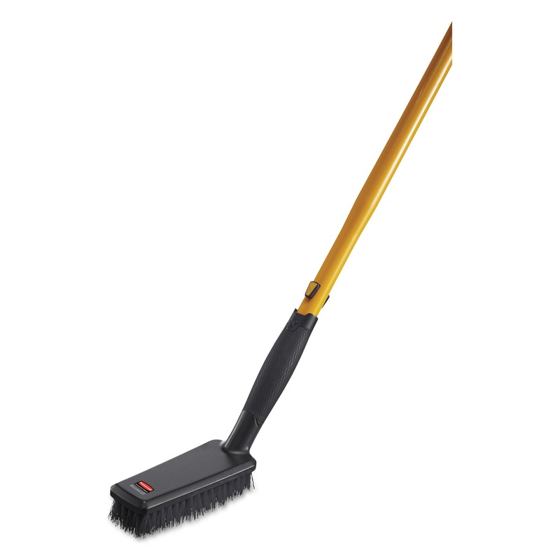 MAXIMIZER QUICK CHANGE SCRUB BRUSH, POLYPROPYLENE, 11.375" BRUSH