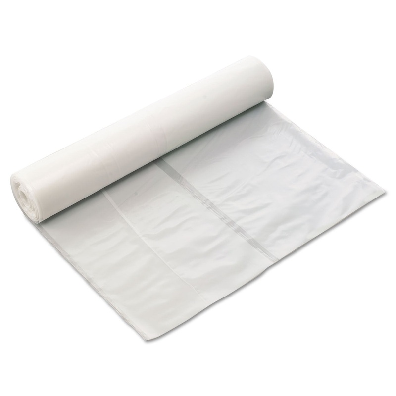 Poly-Cover Plastic Sheets, 4mil, 10 X 100, Clear