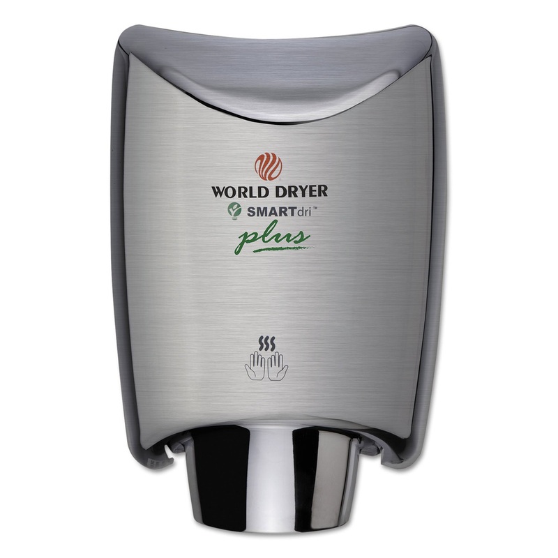 Smartdri Hand Dryer Plus, Stainless Steel, Brushed