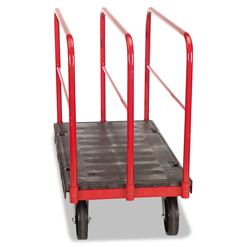 SHEET/PANEL TRUCK, 2,000-LB CAPACITY, 50.75W X 24.25D X 39.88H, BLACK