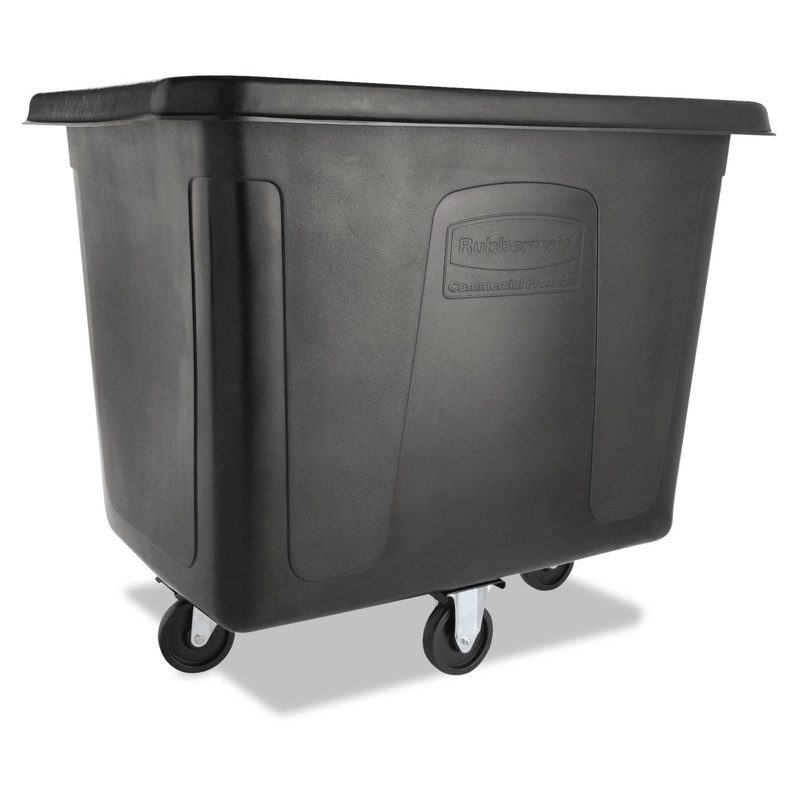 CUBE TRUCK, 500 LB CAPACITY, BLACK