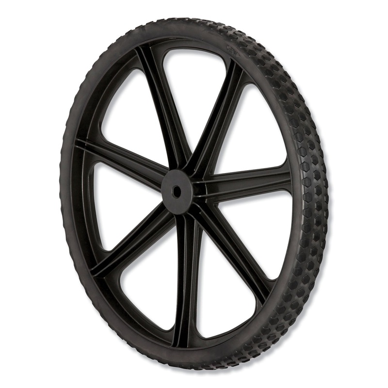 WHEEL FOR 5642, 5642-61 BIG WHEEL CART, 20" DIAMETER, BLACK